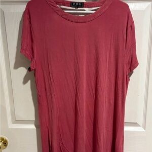 POL Women's Rose Short Sleeve Top